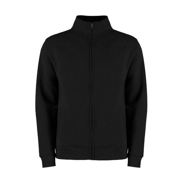 Kustom Kit | Soft woven sweatshirt with regular zip